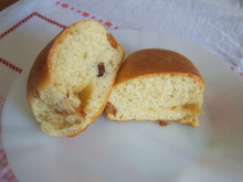 Pão caseiro com torresmo