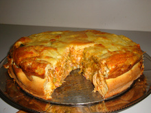 Torta salgada de liquidificador