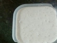 Maionese de leite com alho para churrasco