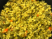 Vagem com coco ralado