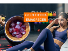 Gelo fit de 3 ingredientes vai te fazer perder mais calorias no treino! Veja dica de nutri