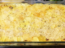 Escondidinho de mandioquinha com carne seca