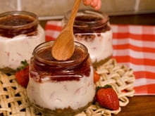 Cheesecake de pote: como fazer