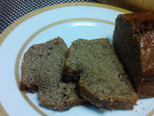 Bolo integral de aveia e canela