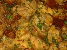 Xinxim de frango