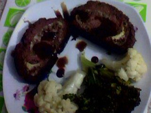 Quibe de bandeja enrolado