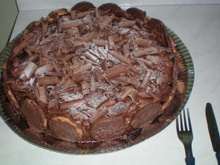 Bolo mousse chocolate