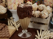 Milkshake crocante — Bebidas TudoGostoso