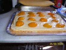 Creme para recheios de bolos