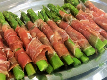 Aspargos com Parma