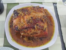 Lombo de porco ao forno