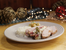 Lombo de porco recheado