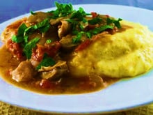 Frango ensopado diferente - com açúcar queimado