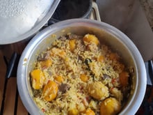 Arroz com pequi Norte Mineiro