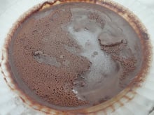 Sorvete de chocolate