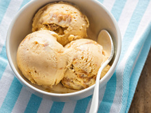 Sorvete de doce de leite