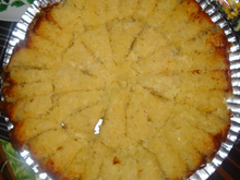 Bolo de aipim da DaNi