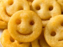 Batata frita de carinha (smile)