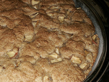 Torta de maçã rápida