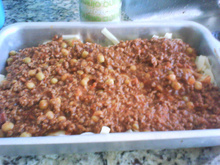 Macarronada à bolonhesa