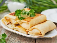 Como fazer crepe de frango com catupiri