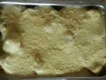 Couve-flor empanada ao molho branco