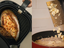 Receita de panhoca na airfryer: prato com pão italiano é de comer rezando