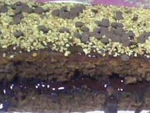 Bolo de chocolate com trufa de vinho