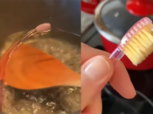 Se você tem uma escova de dente velha, você tem um tesouro para a sua cozinha: olha o que essa pessoa fez!