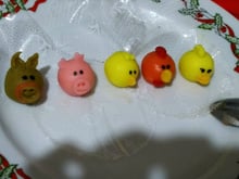 Docinhos modelados (leite ninho com leite de coco)