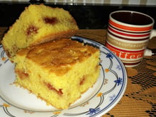 Bolo de fubá cozido na panela (sem trigo)