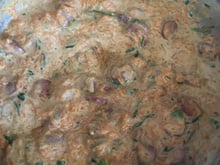 Abóbora com linguiça