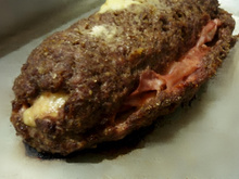 Rocambole de carne moída
