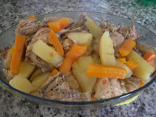 Frango na panela de pressão