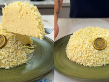 Bati tudo no liquidificador e fiz essa mousse de maracujá de corte perfeita que parece sobremesa de confeitaria