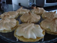 Tortinha de coco gratinada