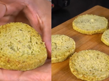 Pãozinho ZERO GLÚTEN de couve-flor: receita LOWCARB é muito simples e fácil de fazer