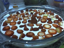 Mousse fácil de morango