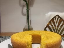 Bolo de milho sem glutén