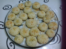 Pão de queijo com polvilho azedo