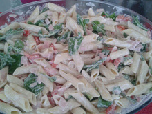 Salada de macarrão parafuso/penne