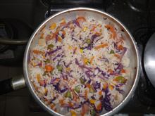 Arroz colorido