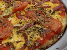 Pizza de couve-flor