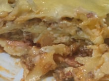 Lasanha meio a meio suculenta