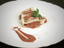 Crepe de chocolate