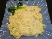 Purê de batata doce e maçã