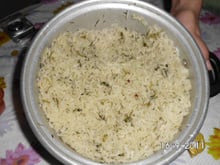 Arroz com Coentro