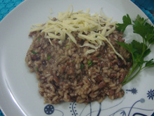 Risoto de lingüiça Toscana