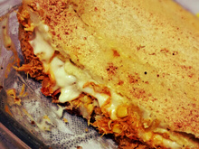 Torta de frango com requeijão de liquidificador