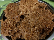 Cocada de coco queimado